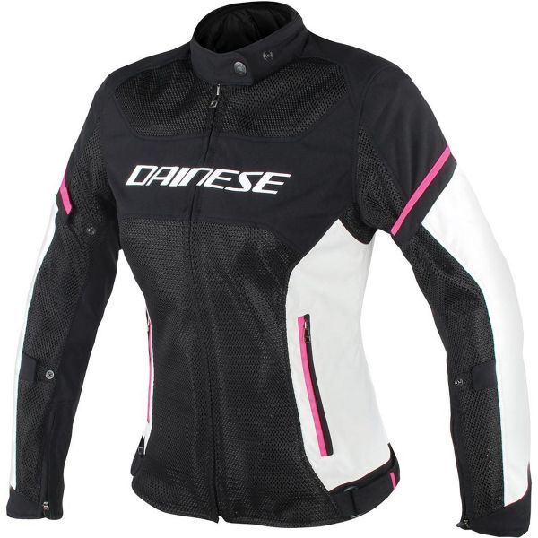 Blouson Moto Dainese Air Frame D1 Lady Black Grey Fuschia