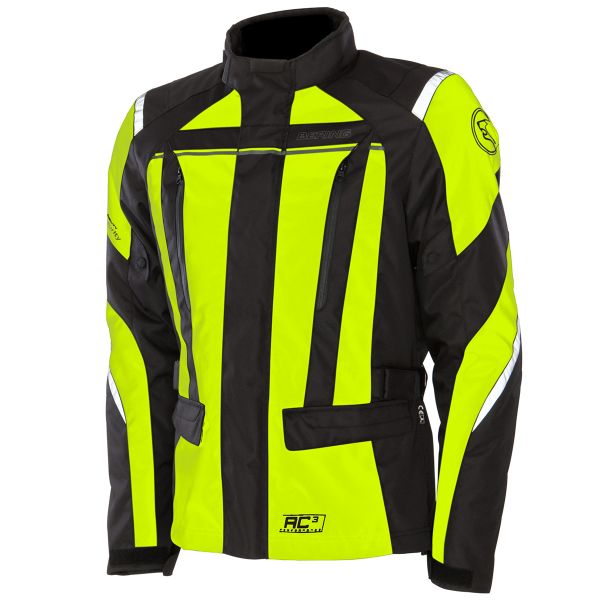 Veste Moto Bering Akkor Evo Jaune Fluo