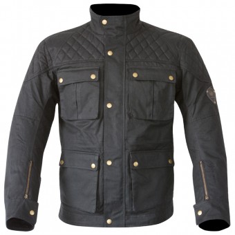 Veste Moto Merlin Armitage Wax Black Veste Moto Merlin Armitage Wax Black