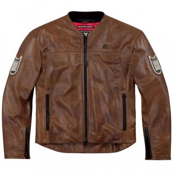 Blouson Moto ICON Chapter Brown