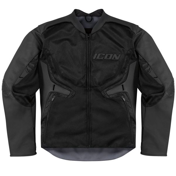 Blouson Moto ICON Compound Mesh Stealth