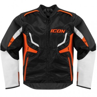 Blouson Moto ICON Compound Orange