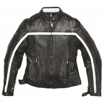 Blouson Moto Helstons Daytona Woman Leather Rag Black Blouson Moto Helstons Daytona Woman Leather Rag Black