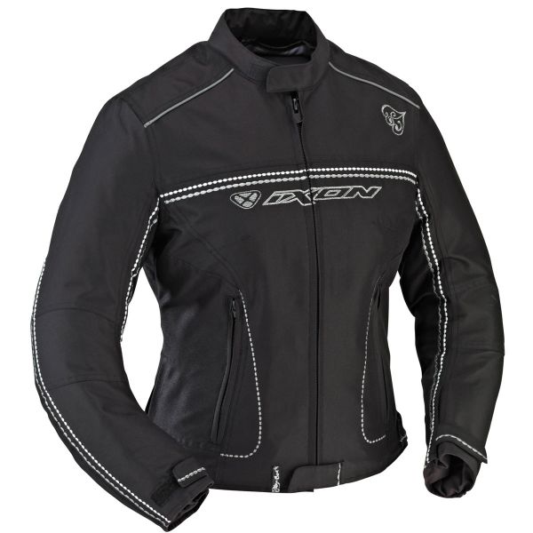 Blouson Moto Ixon Diva Sport Noir