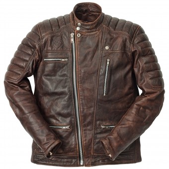 Blouson Moto Ride & Sons Empire Used Brown