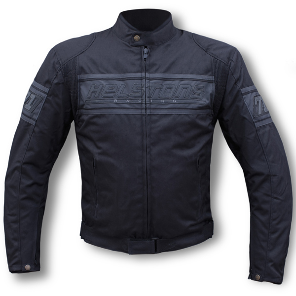 Blouson Moto Helstons Nicky Noir Gris