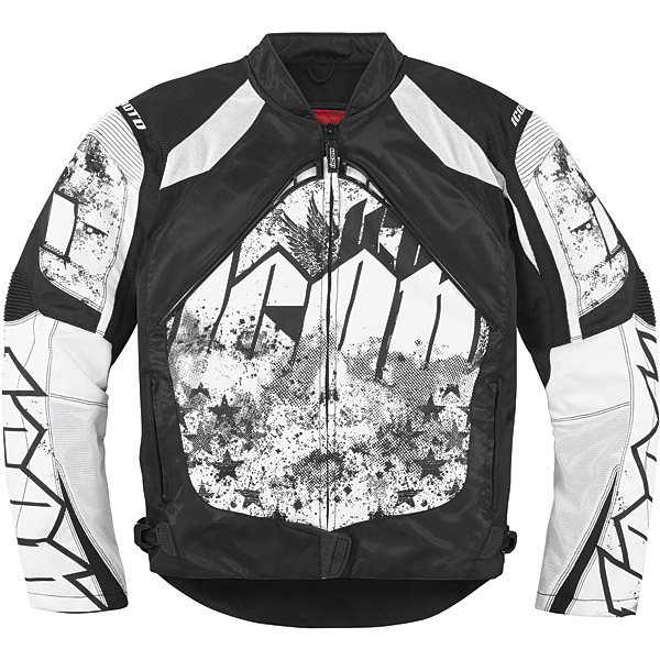 Blouson Moto ICON Contra Torrent Black