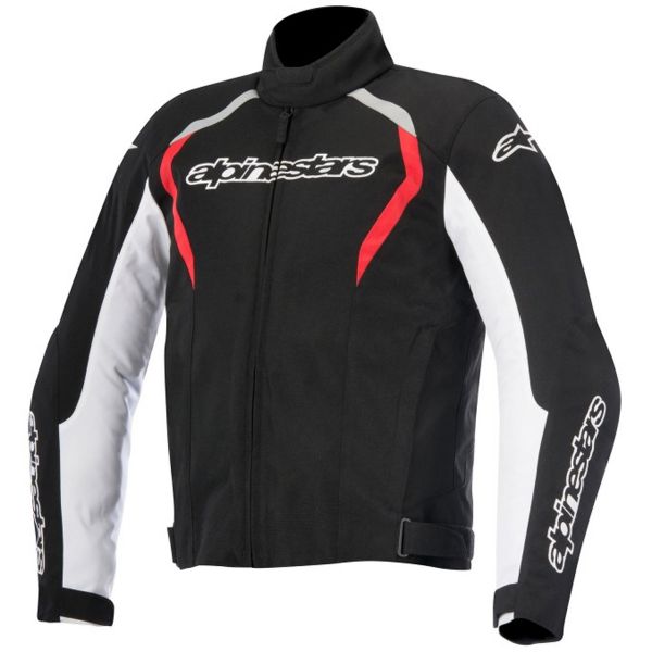 Blouson Moto Alpinestars Fastback WP Black White Red