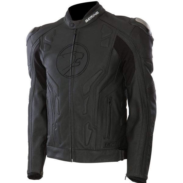 Blouson Moto Bering Flash Noir