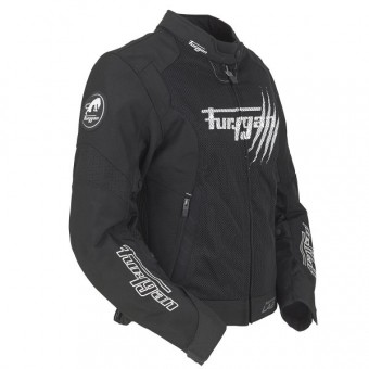 Furygan Genesis Claw Vented Lady Noir Blanc