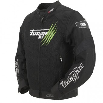Furygan Genesis Claw Vented Noir Blanc Vert
