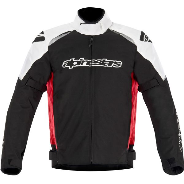 Blouson Moto Alpinestars Gunner Waterproof Noir Rouge Blanc