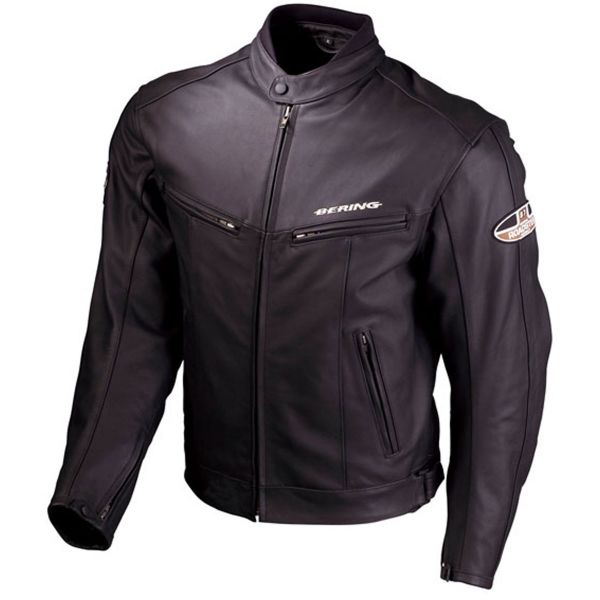 Blouson Moto Bering Helium Noir