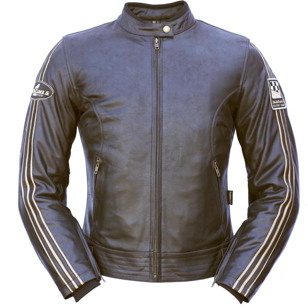Blouson Moto Helstons Jessy Lady Marron