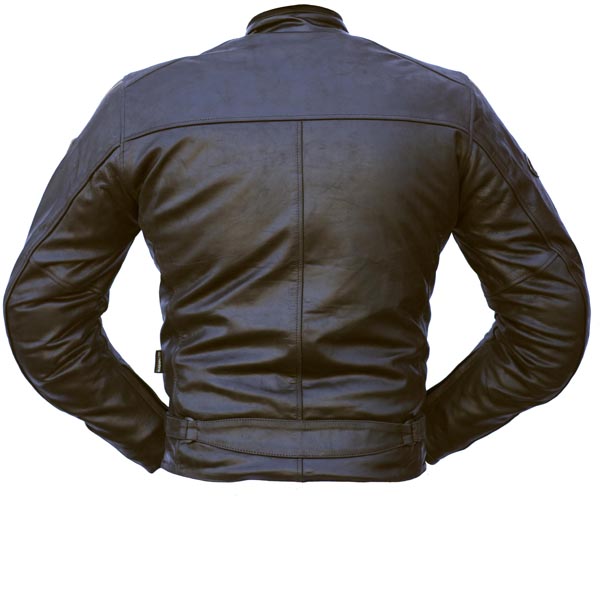 Blouson moto Helstons Ace Marron Au Meilleur Prix | Blouson moto vintage Helstons TRUST Cuir Plain Noir