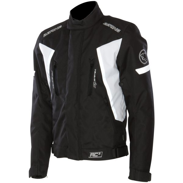 Blouson Moto Bering Katana Noir Blanc