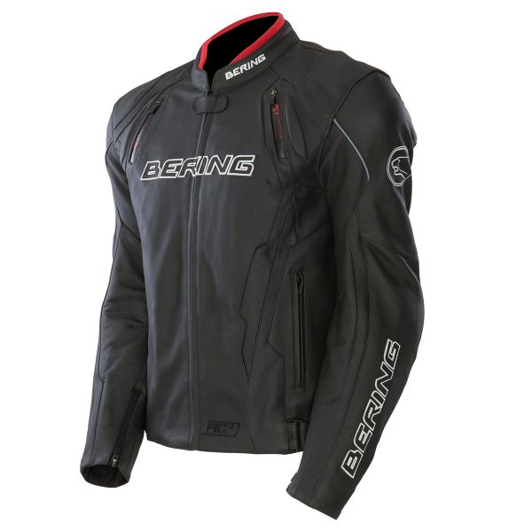 Blouson Moto Bering Kingston Noir