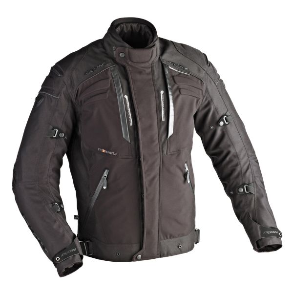 Blouson Moto Ixon Krypton Shell HP Noir