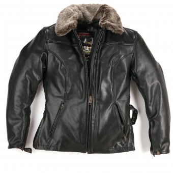 Blouson Moto Helstons Liane Femme Noir