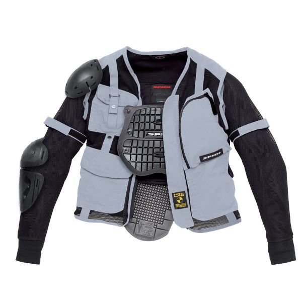 Blouson Moto Spidi Multitech Armor Gris