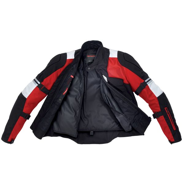 Spidi Netrace Noir Rouge