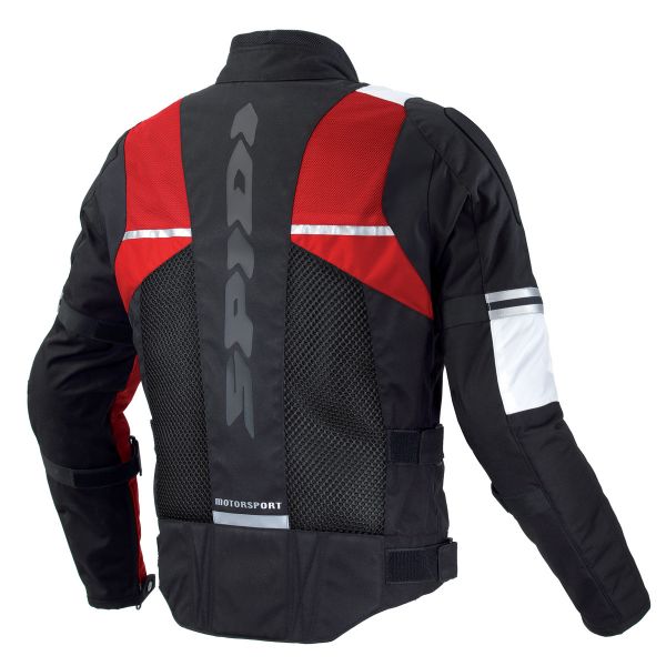 Spidi Netrace Noir Rouge