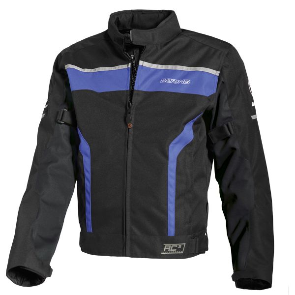 Blouson Moto Bering Neutron Noir Bleu