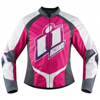 Blouson Moto ICON Overlord Sweet Dreams Pink