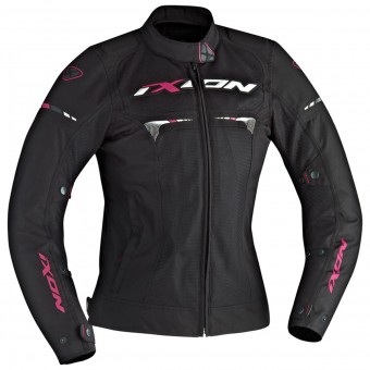 Blouson Moto Ixon Pitrace Lady Black White Fuchsia Blouson Moto Ixon Pitrace Lady Black White Fuchsia