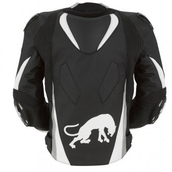 Furygan Race Noir Blanc Argent