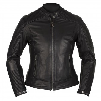 Blouson Moto Helstons Razzia Leather Rag Black