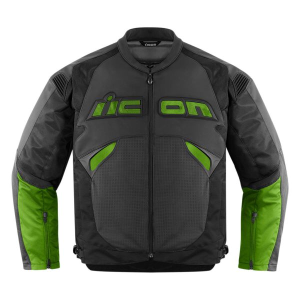 Blouson Moto ICON Sanctuary Jacket Green