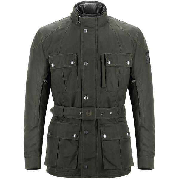Veste Moto Belstaff Snaefell Wax Cordura Military