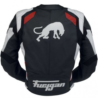 Furygan Spyder Noir Blanc Rouge