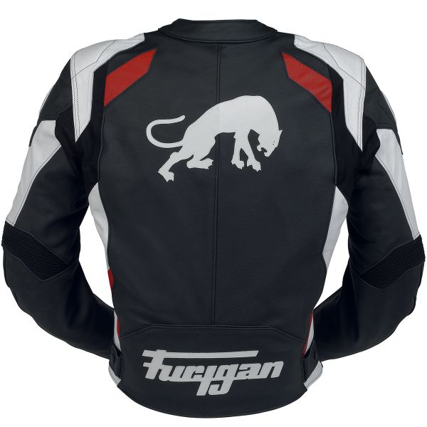 Furygan Spyder Noir Blanc Rouge