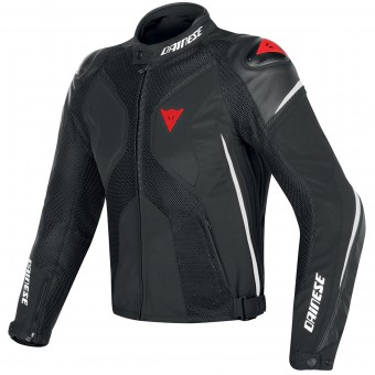 Blouson Moto Dainese Super Rider D-Dry Black White Fluo Blouson Moto Dainese Super Rider D-Dry Black White Fluo
