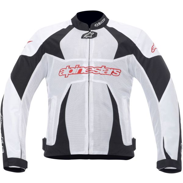 Blouson Moto Alpinestars T-GP Plus Air Noir Rouge Blanc
