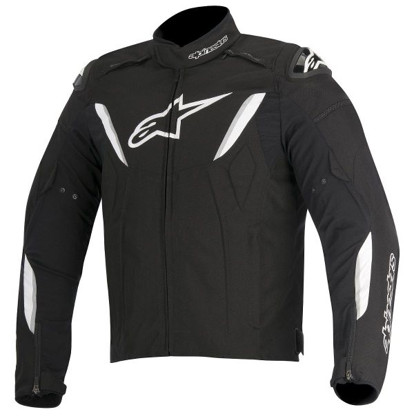 Blouson Moto Alpinestars T-GP R Waterproof Black White Blouson Moto Alpinestars T-GP R Waterproof Black White
