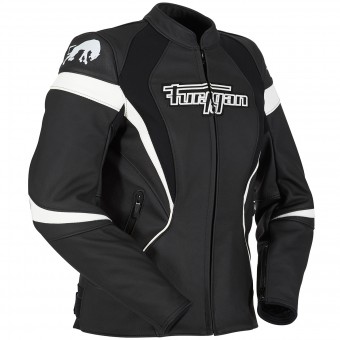 Furygan Xenia Racing Lady Noir Blanc