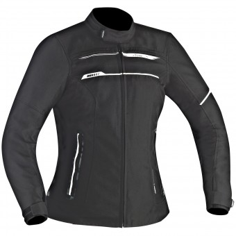 Blouson Moto Ixon Zetec Lady HP Black White Blouson Moto Ixon Zetec Lady HP Black White