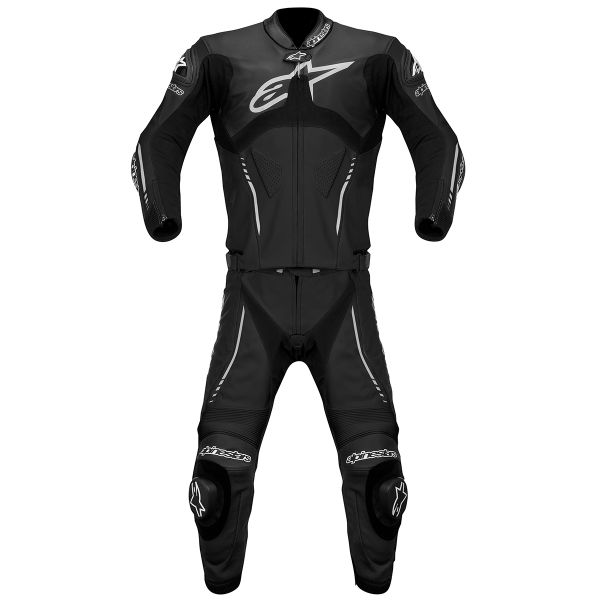 Combinaison Moto Cuir Alpinestars Atem Suit 2PC Black