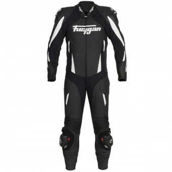 Combinaison Moto Cuir Furygan Dark Apex Black White Combinaison Moto Cuir Furygan Dark Apex Black White