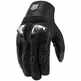 Gants Moto ICON 1000 Retrograde Glove Black Gants Moto ICON 1000 Retrograde Glove Black