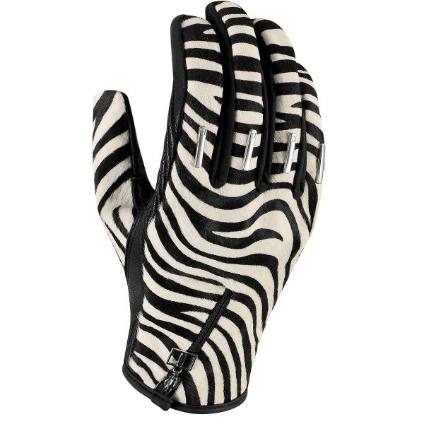 Gants Moto ICON Catwalk Zebra