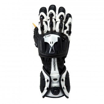 Gants Moto Knox Handroid MKIII Black White