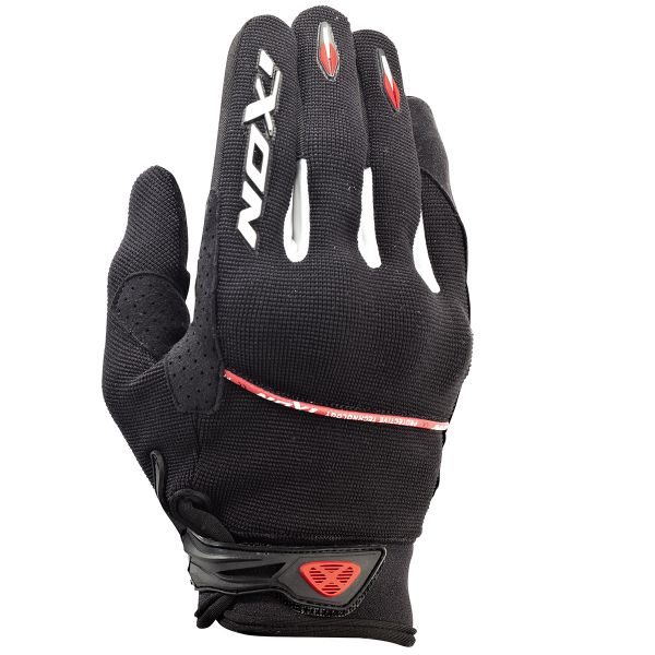 Gants Moto Ixon RS Lift HP Noir Blanc Rouge
