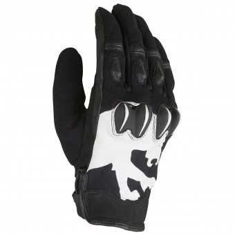 Gants Moto Furygan Alpha Noir Blanc