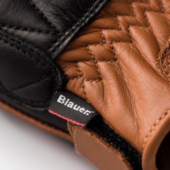 Blauer Banner Marron Noir