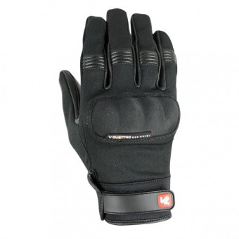 Gants Moto V'Quattro Commuter Noir