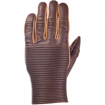 Gants Moto Ride & Sons Emblem Brown Camel Gants Moto Ride & Sons Emblem Brown Camel